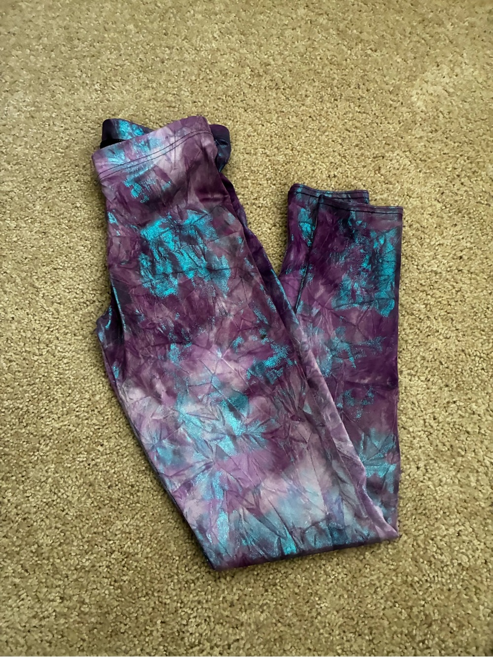 Blackmilk metallic leggings